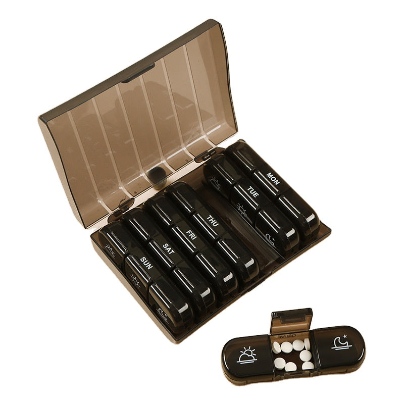 Tabletten Doseringsbox – 7 Dagen – Voor Organisatie van Medicatie