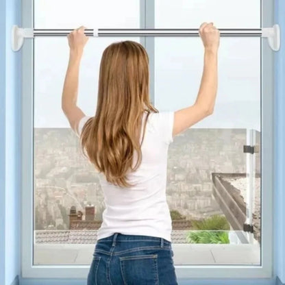 AdjustableRod Rail – Uittrekbare Boorvrije Stang Voor kleding