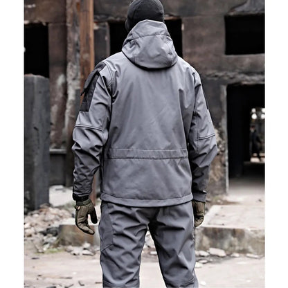 Tactisch Set voor heren – Waterdichte jas – Cargo broek – Voor outdoor gebruik