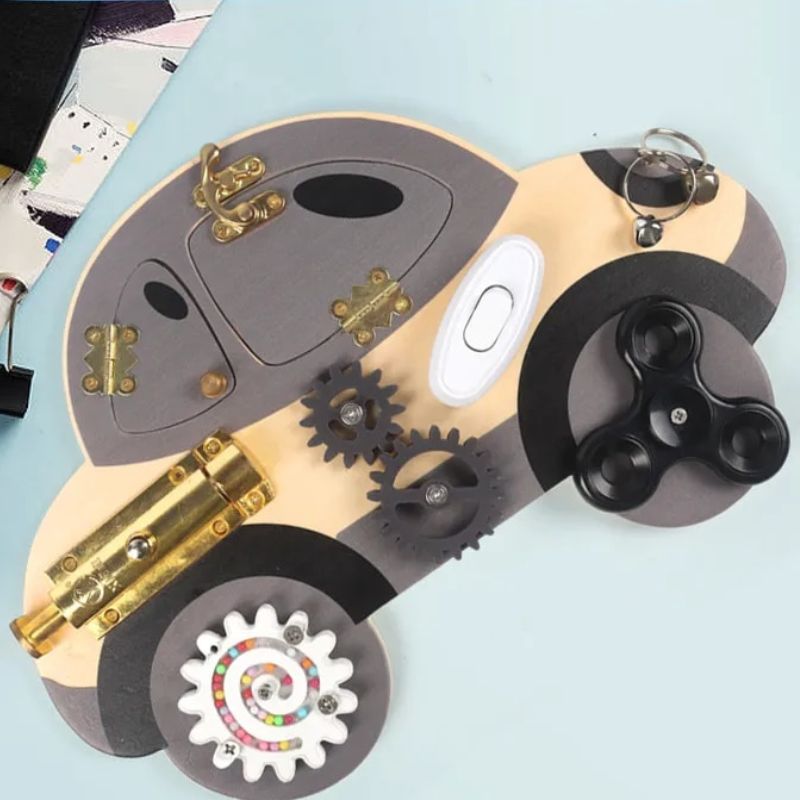 Educatief Speelgoed – Fidget Bord – Motorische Vaardigheden – Voor Kinderen