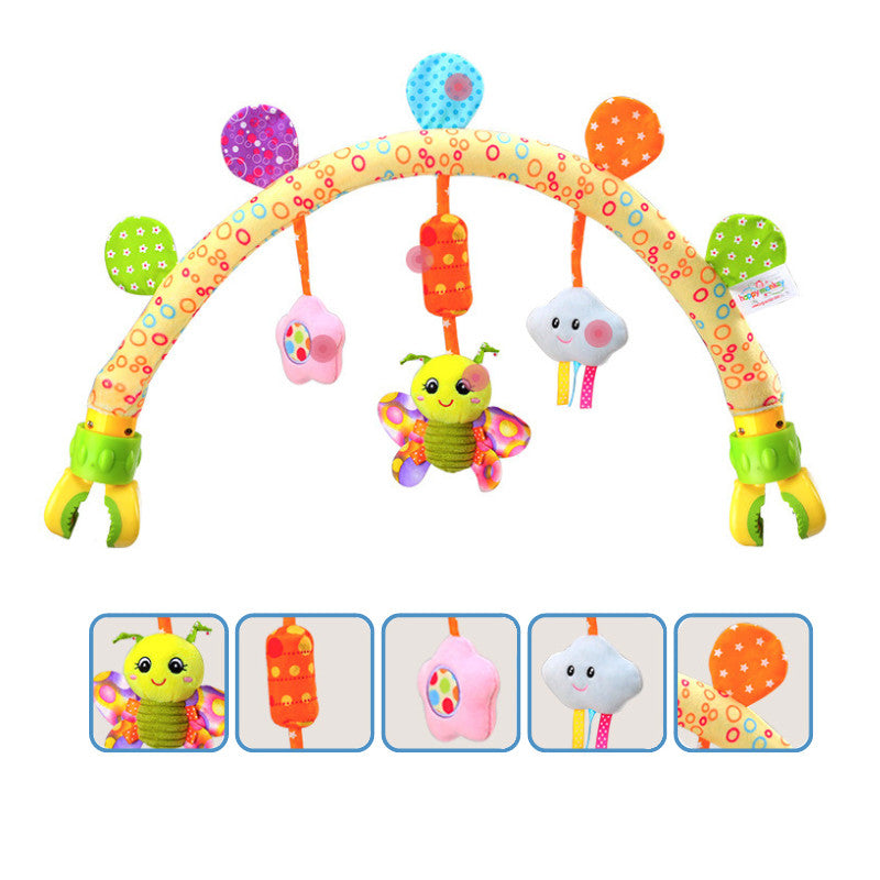 Houten Baby Speelboog – Met Dieren en Fruit – Voor Kinderen