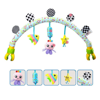 Houten Baby Speelboog – Met Dieren en Fruit – Voor Kinderen