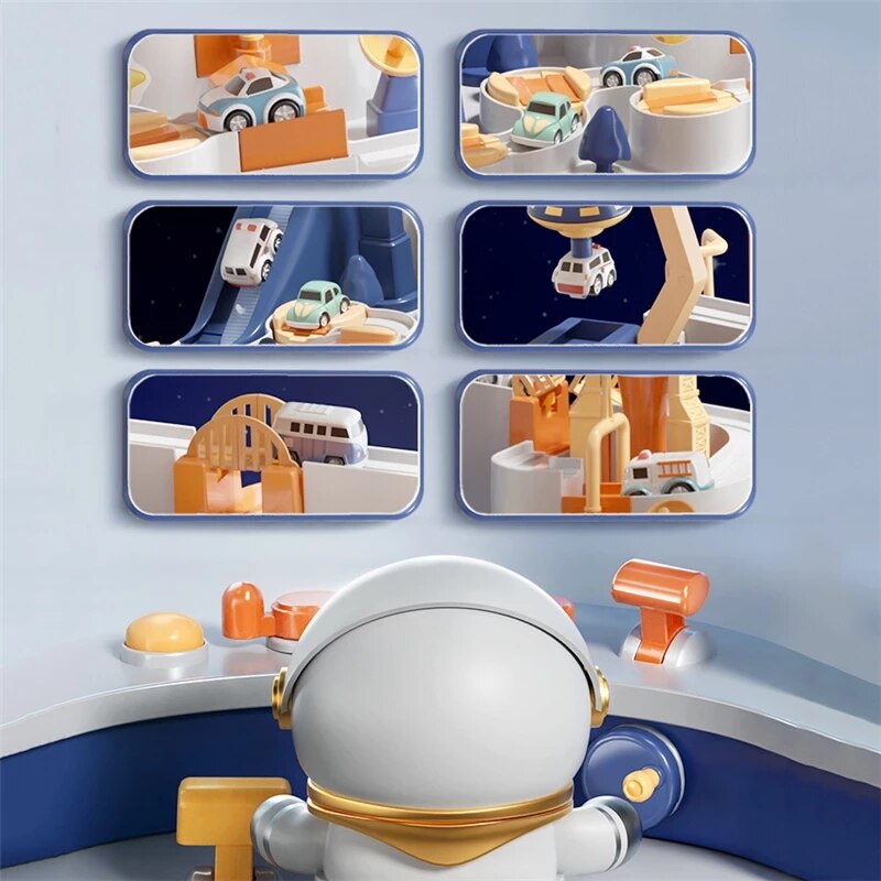 Ruimte Avontuur Speelgoed – Met Auto's en Raketten – Voor Kinderen