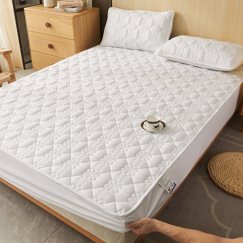 Matrasbeschermer – Waterdicht – Gestept – Bescherming voor Bed