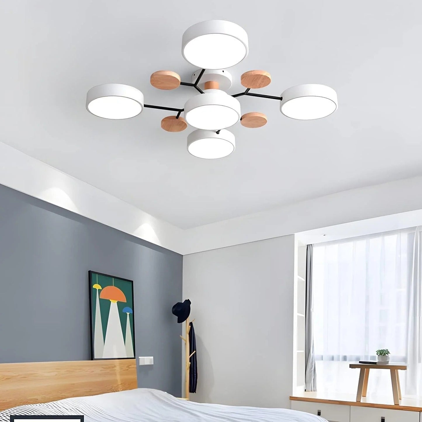 Moderne Deckenleuchte – LED – Voor Woonkamer & Slaapkamer