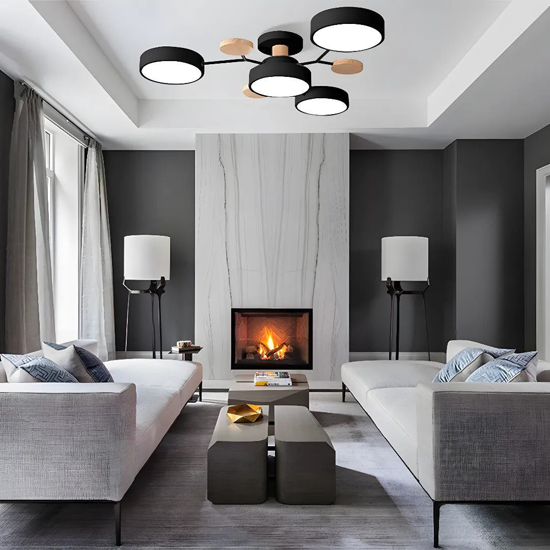 Moderne Deckenleuchte – LED – Voor Woonkamer & Slaapkamer