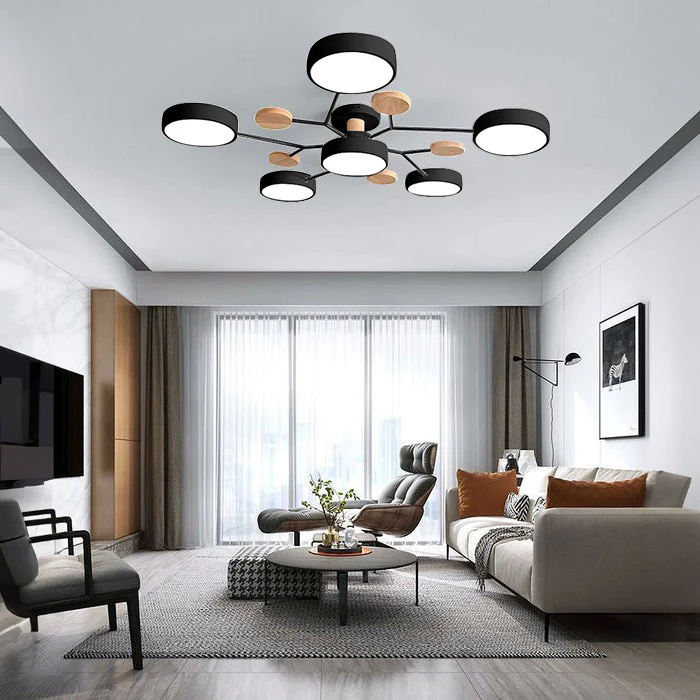 Moderne Deckenleuchte – LED – Voor Woonkamer & Slaapkamer