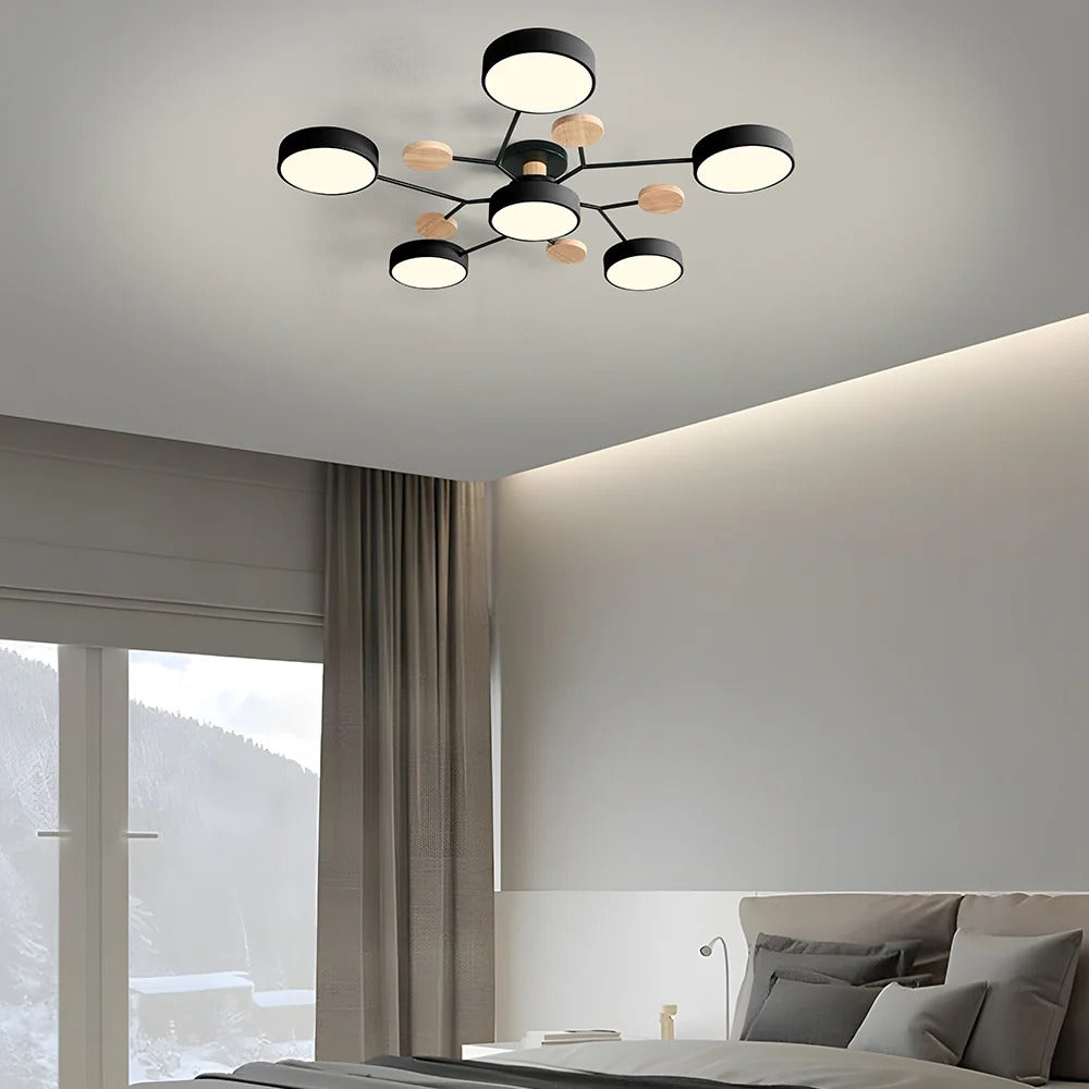 Moderne Deckenleuchte – LED – Voor Woonkamer & Slaapkamer