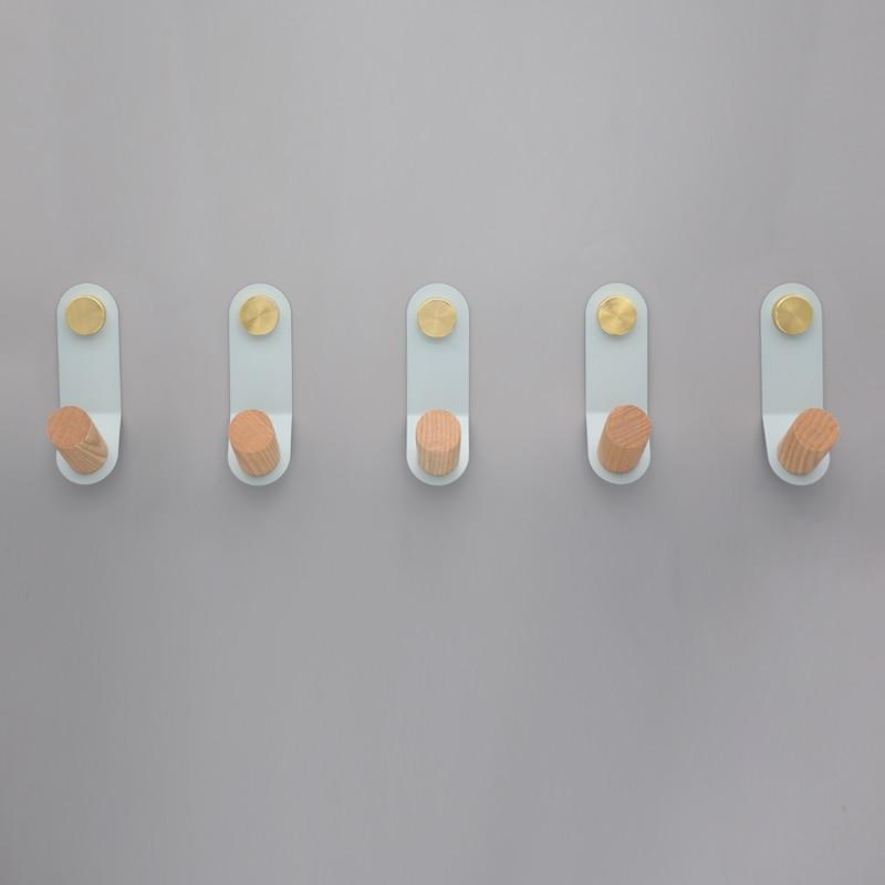 Kapstokhaak – Houten haak – Stevige wandmontage – Voor jassen & tassen