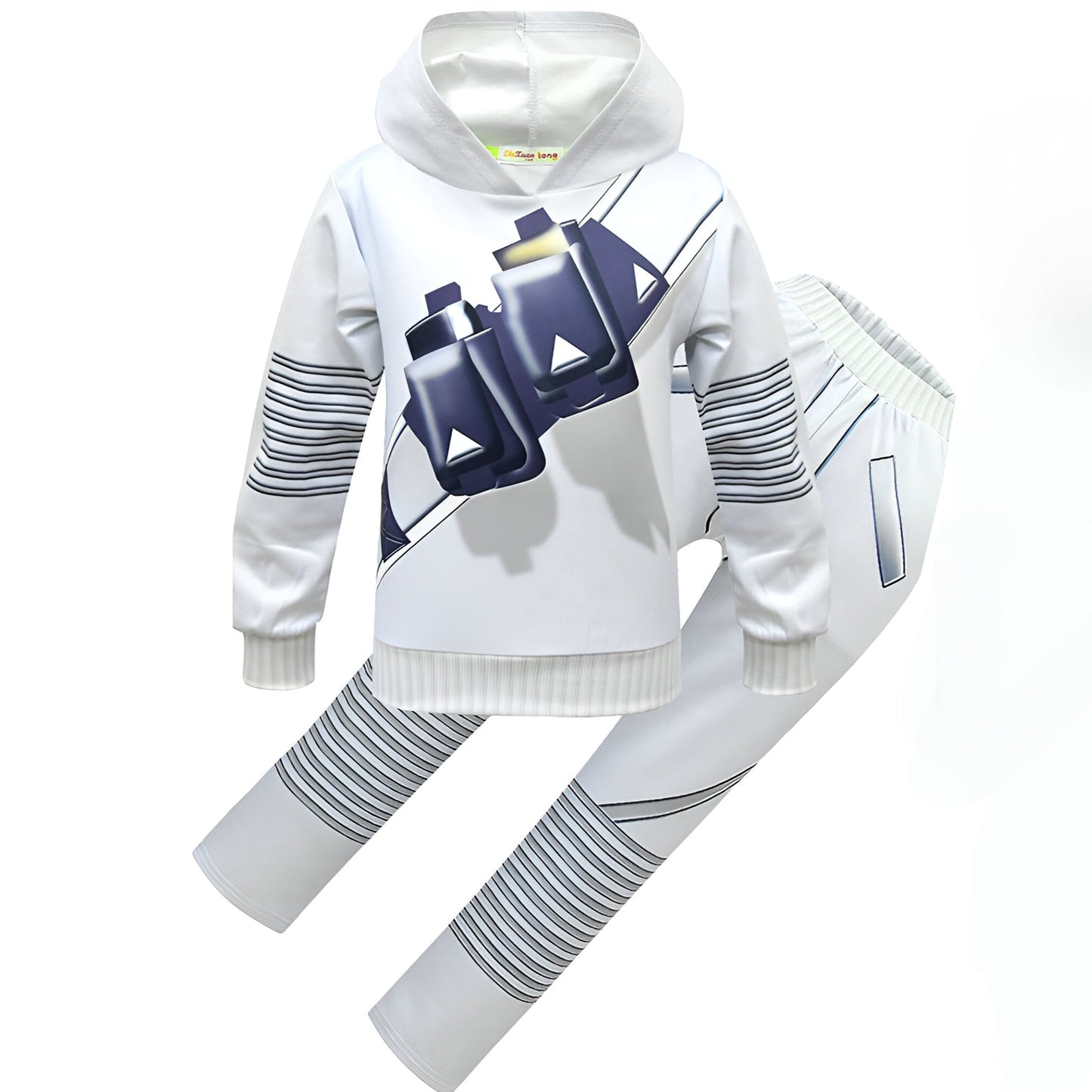 Halloween Kostuum – Hoodie & Broek Set – Verlicht Helm