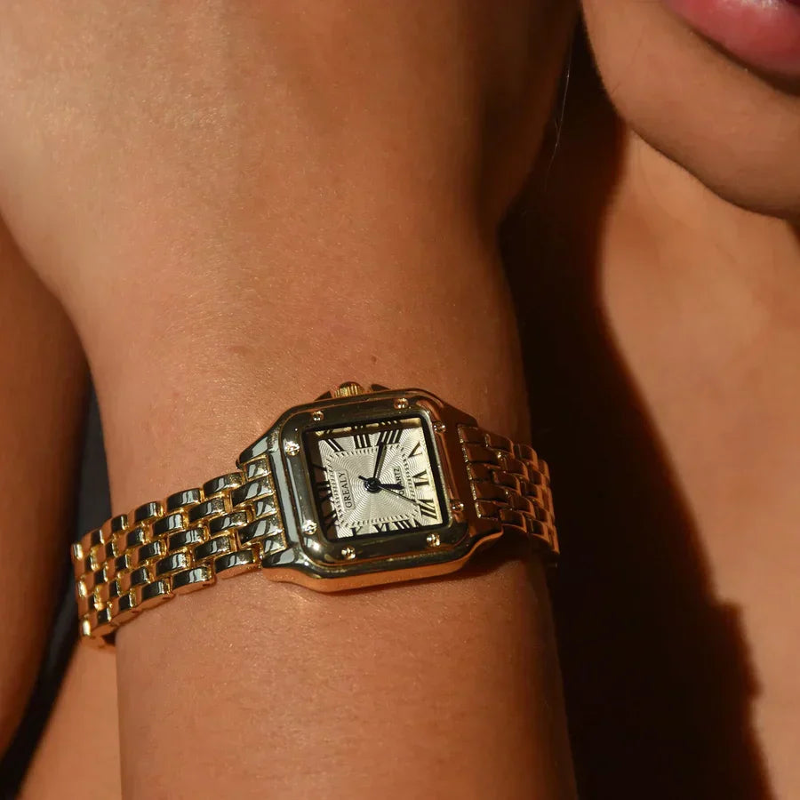Vintage Luxe Horloge - Tijdloze Stijl voor Elke Gelegenheid