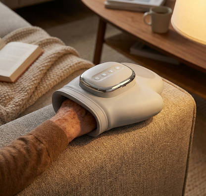 Fittershape Handmassage Handschoen – met warmte & luchtdruk