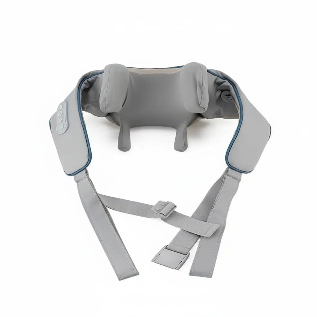 Nek- en Schoudermassager – Verstelbaar – Voor Spierontspanning en Herstel