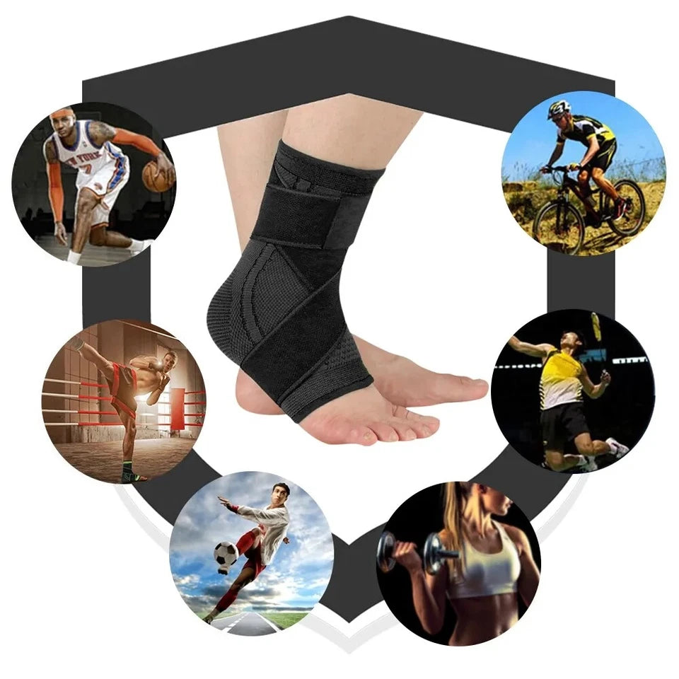 Enkelbrace – Verstelbaar – Voor Ondersteuning & Herstel