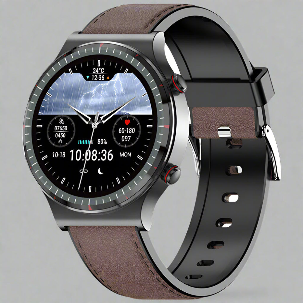 Smartwatch met EKG, Bloeddruk en Zuurstofmonitor – Fitness Tracker