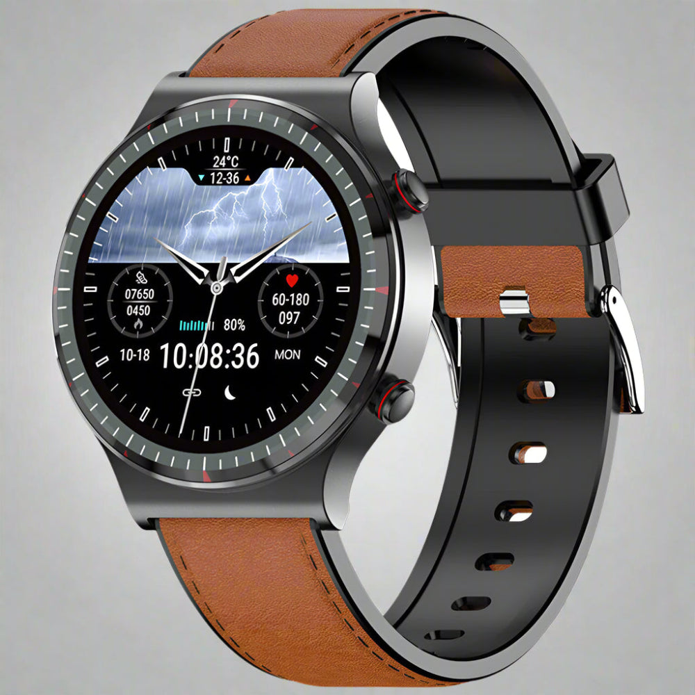 Smartwatch met EKG, Bloeddruk en Zuurstofmonitor – Fitness Tracker