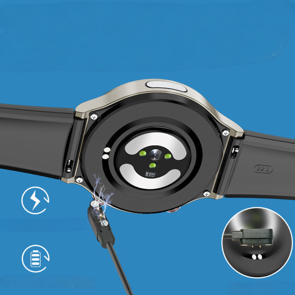 Smartwatch met EKG, Bloeddruk en Zuurstofmonitor – Fitness Tracker