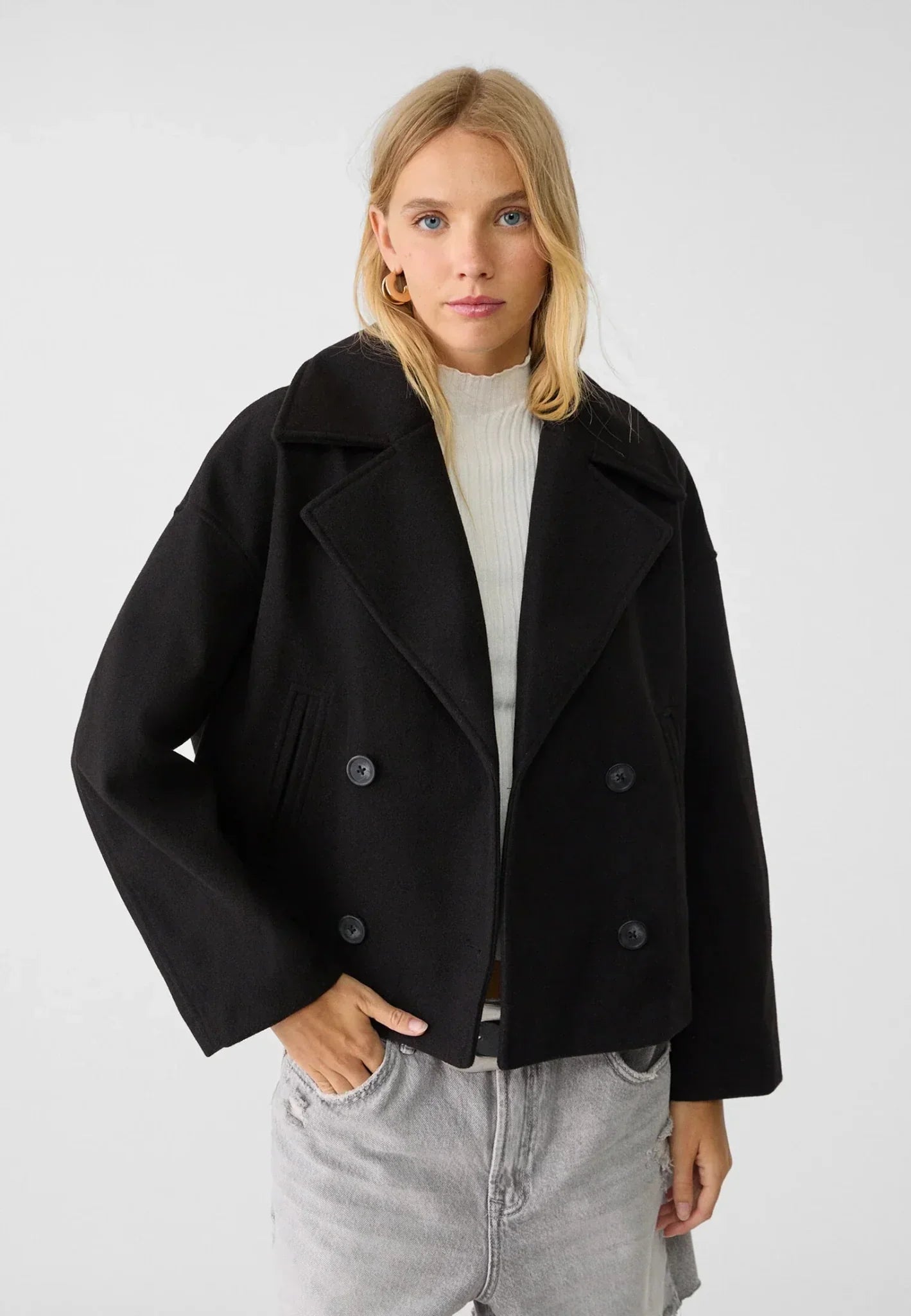 Dames Jas – Dubbele knopen – Stijlvol – Voor de lente en herfst
