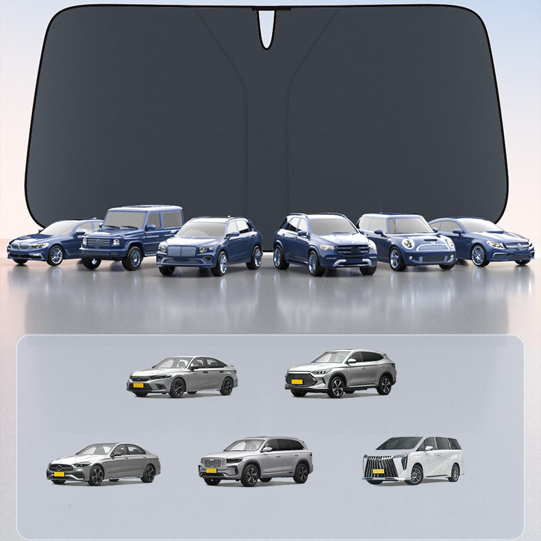 Zonnescherm Voor Auto – UV Bescherming – Voor Voorruit en Interieur