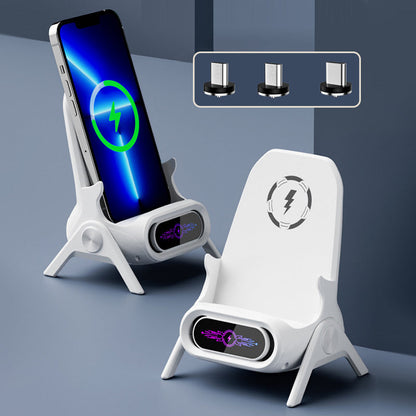 Draadloze Oplaadstandaard – 15W – Snel Opladen – Voor Smartphones