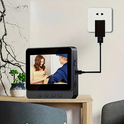 Draadloze Deurbel Camera – 1080P Resolutie – Nachtzicht – Voor Buiten