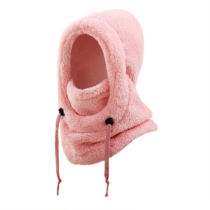 Kinder Sjaal en Hoed – Zacht Fleece – Bescherming tegen Koude – Met Koordverstelling