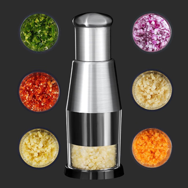 Rvs Knoflook- en Specerijen Molen – Multifunctioneel – Voor Keuken
