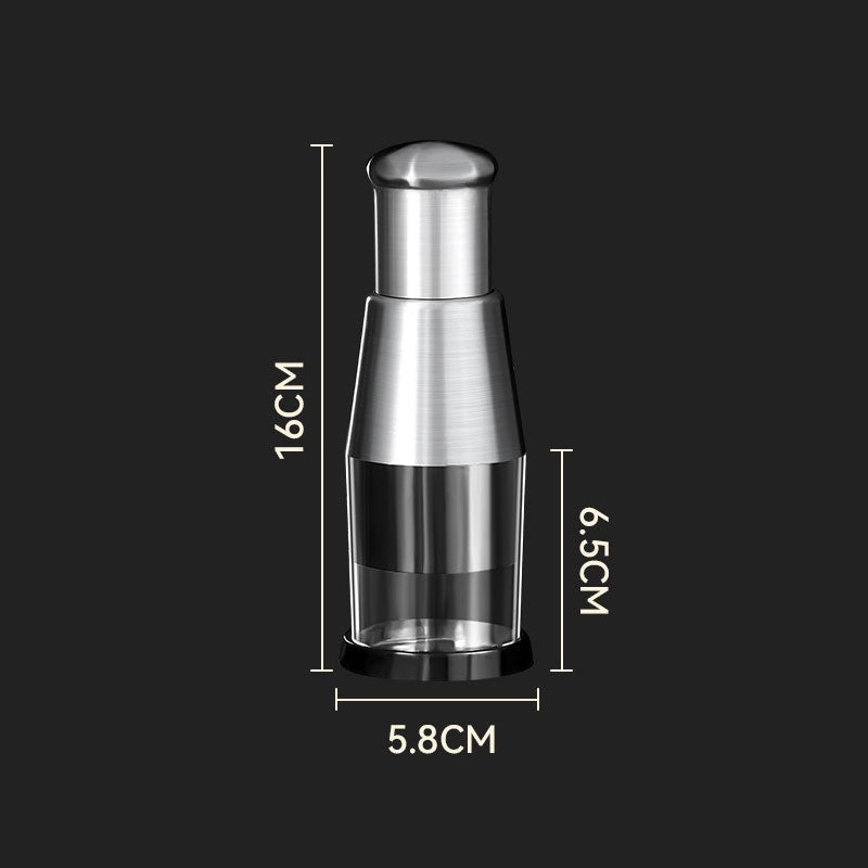 Rvs Knoflook- en Specerijen Molen – Multifunctioneel – Voor Keuken