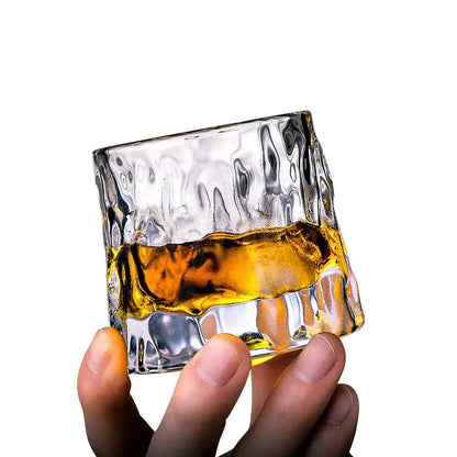 Glazen Whiskeyglas – Kristalhelder – Diamantstructuur – Voor dranken