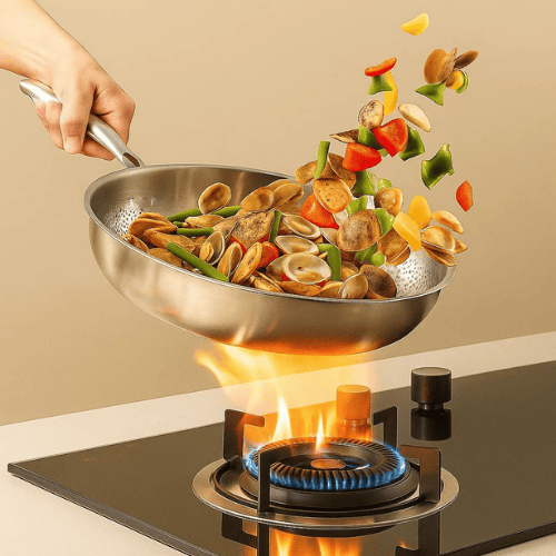 Stalen bakpan – Non-stick Coating – Geschikt voor Elke Kookplaat – Voor Keuken