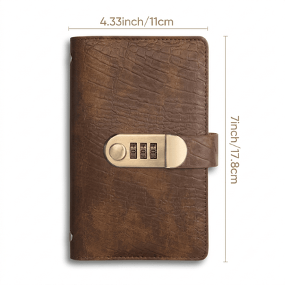 Fittershape Lockable Savings Notebook – met slot & spaardoelen