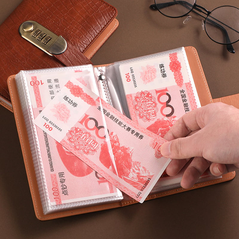Fittershape Lockable Savings Notebook – met slot & spaardoelen