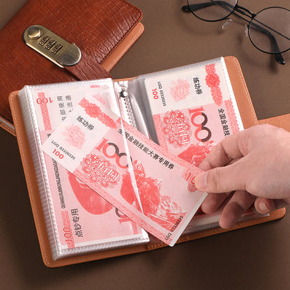 Fittershape Lockable Savings Notebook – met slot & spaardoelen