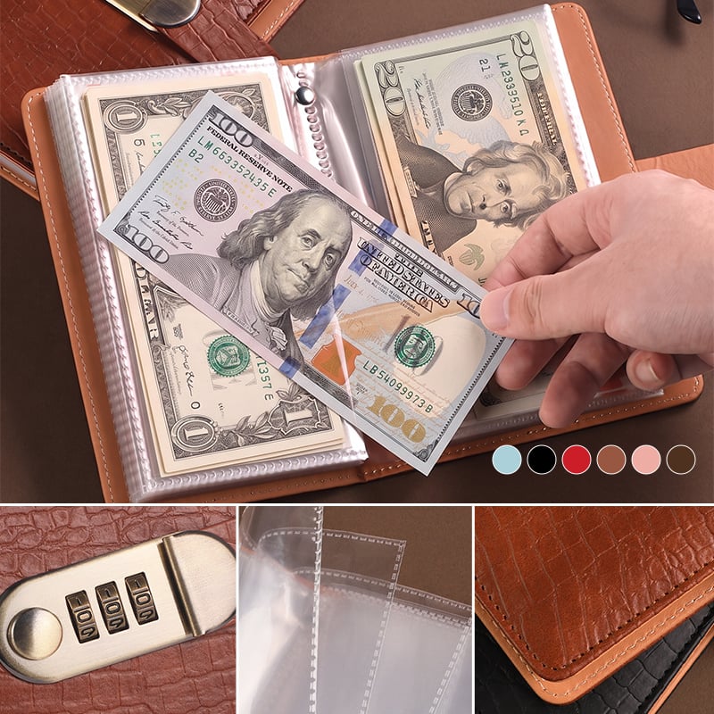 Fittershape Lockable Savings Notebook – met slot & spaardoelen