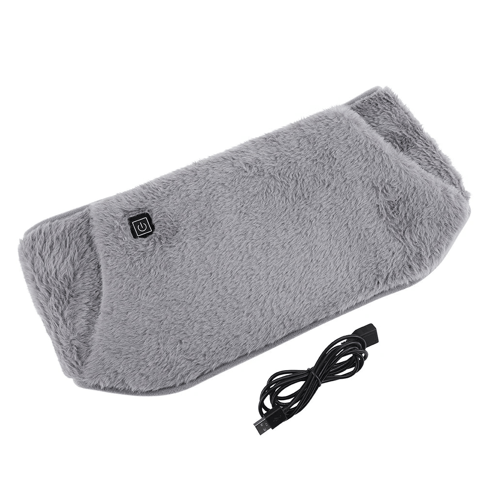 Verwarmingskussen – USB oplaadbaar – Zacht fleece materiaal – Voor buik- en rugpijn