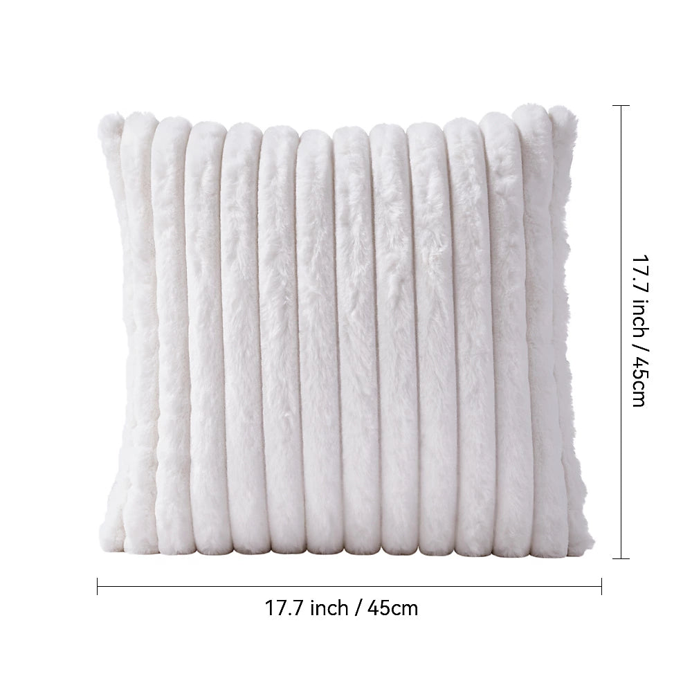 Zachte Pluizige Kussens – Strepen Design – Voor Bank of Slaapkamer